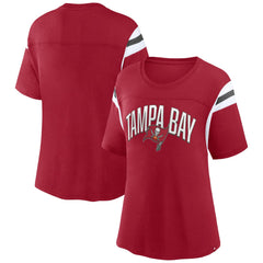 Tampa Bay Buccaneers Women's Earned Stripes T-Shirt | NFL Online