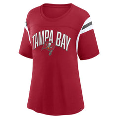 Tampa Bay Buccaneers Women's Earned Stripes T-Shirt | NFL Online
