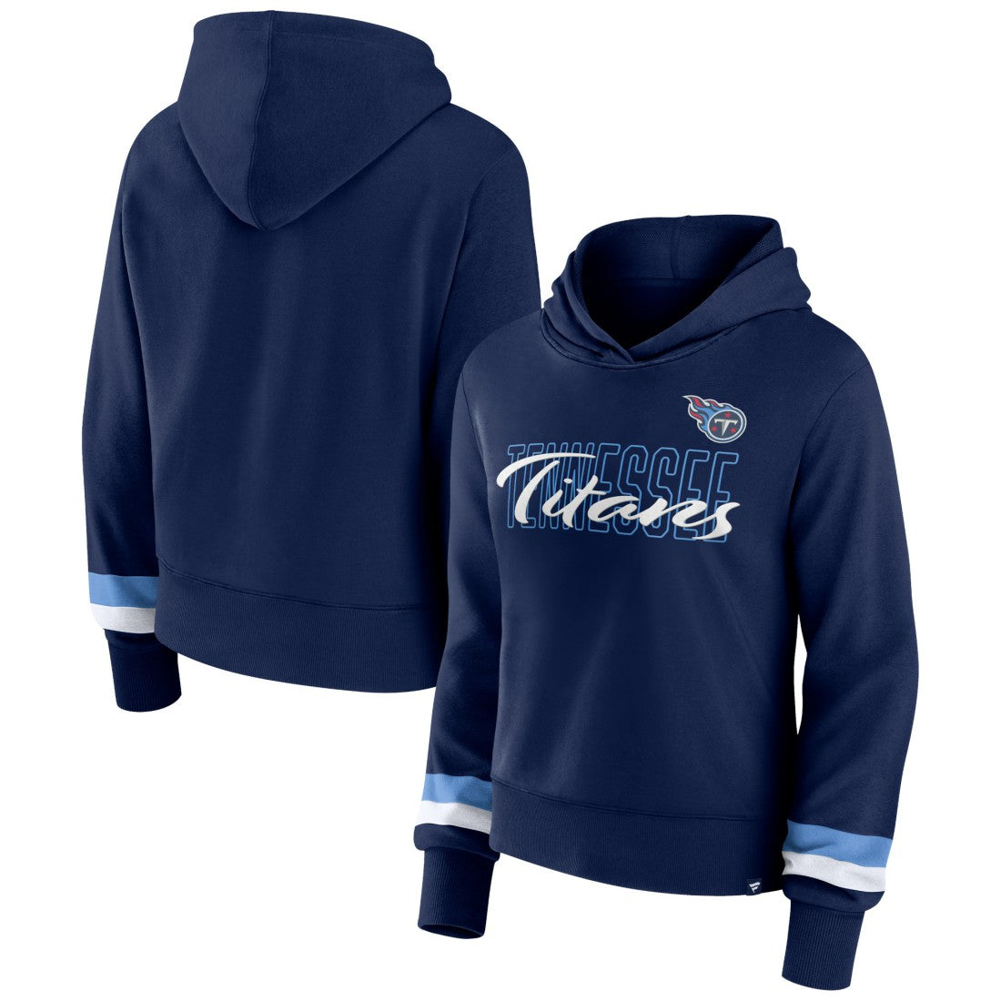 Tennessee Titans Women's Over Under Pullover Hoodie | NFL Near me