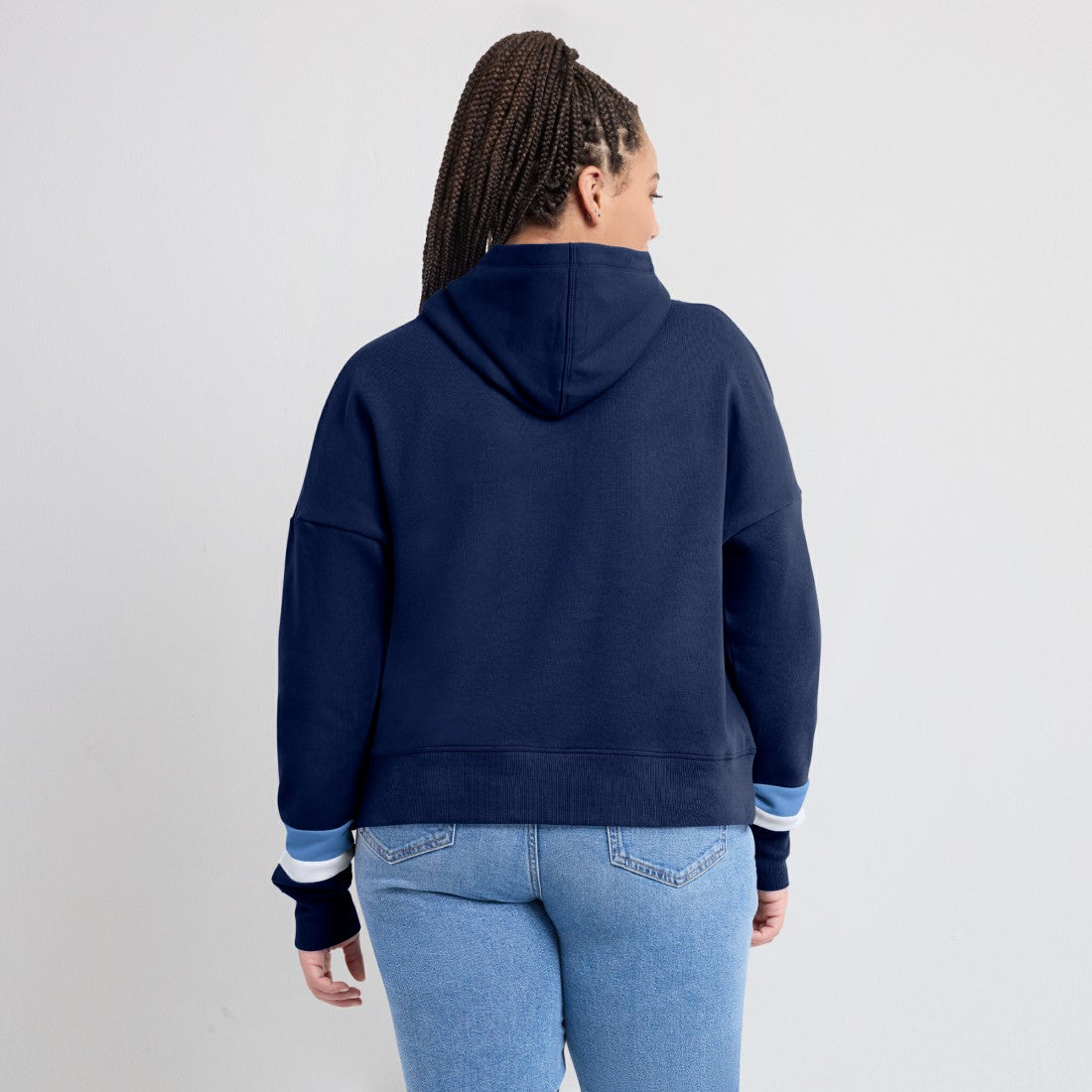 Tennessee Titans Women's Over Under Pullover Hoodie | NFL Near me