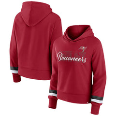 Tampa Bay Buccaneers Women's Over Under Pullover Hoodie | NFL Discount