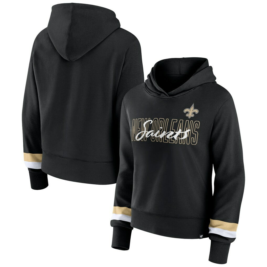 New Orleans Saints Women's Over Under Pullover Hoodie | NFL On sale