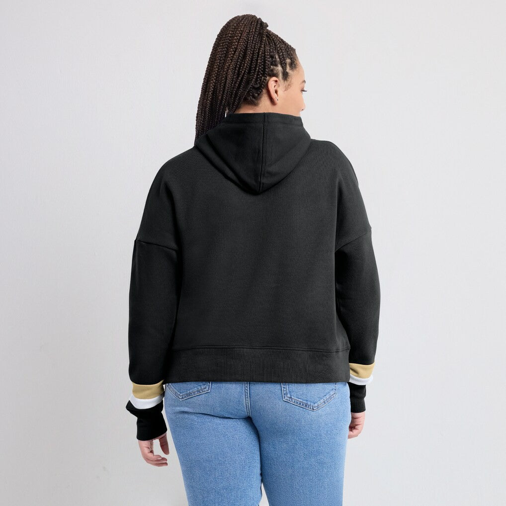 New Orleans Saints Women's Over Under Pullover Hoodie | NFL On sale