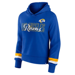 Los Angeles Rams Women's Over Under Pullover Hoodie | NFL On sale