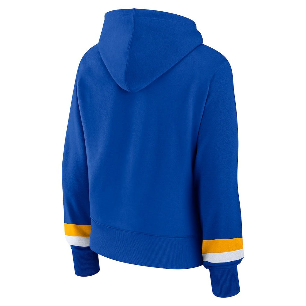 Los Angeles Rams Women's Over Under Pullover Hoodie | NFL On sale
