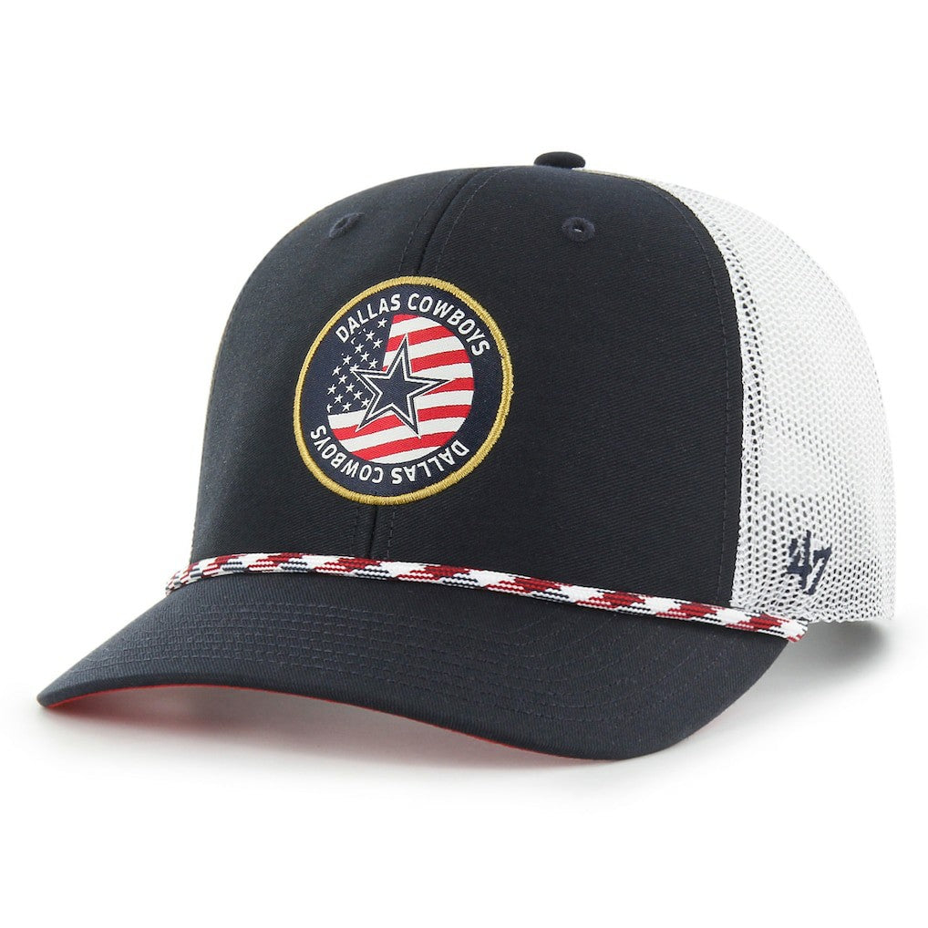 Dallas Cowboys '47 Union Patch Trucker Adjustable Hat | NFL New