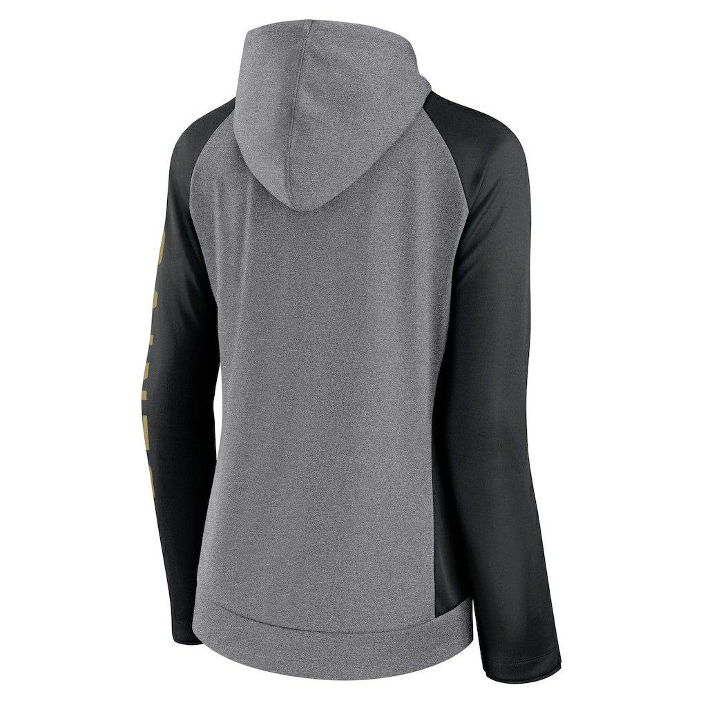 New Orleans Saints Women's Blind Side Lightweight Full-Zip Hoodie | NFL Online