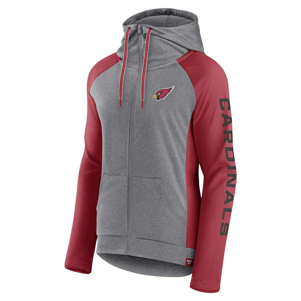 Arizona Cardinals Women's Blind Side Lightweight Full-Zip Hoodie | NFL Hot