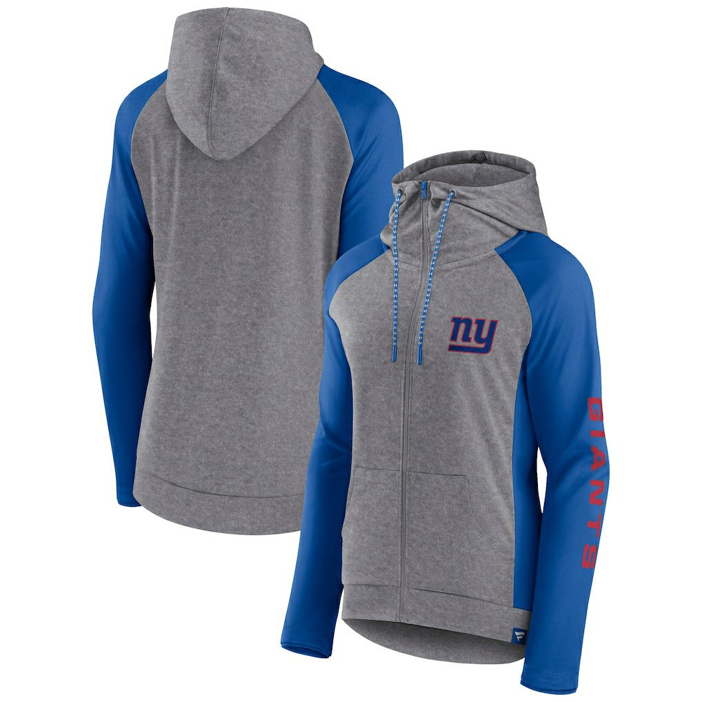 New York Giants Women's Blind Side Lightweight Full-Zip Hoodie | NFL Near me
