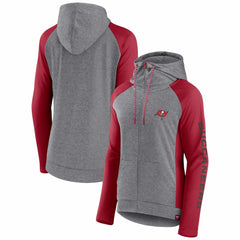 Tampa Bay Buccaneers Women's Blind Side Lightweight Full-Zip Hoodie | NFL Outlet