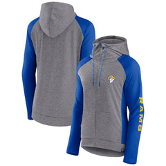 Los Angeles Rams Women's Blind Side Lightweight Full-Zip Hoodie | NFL US