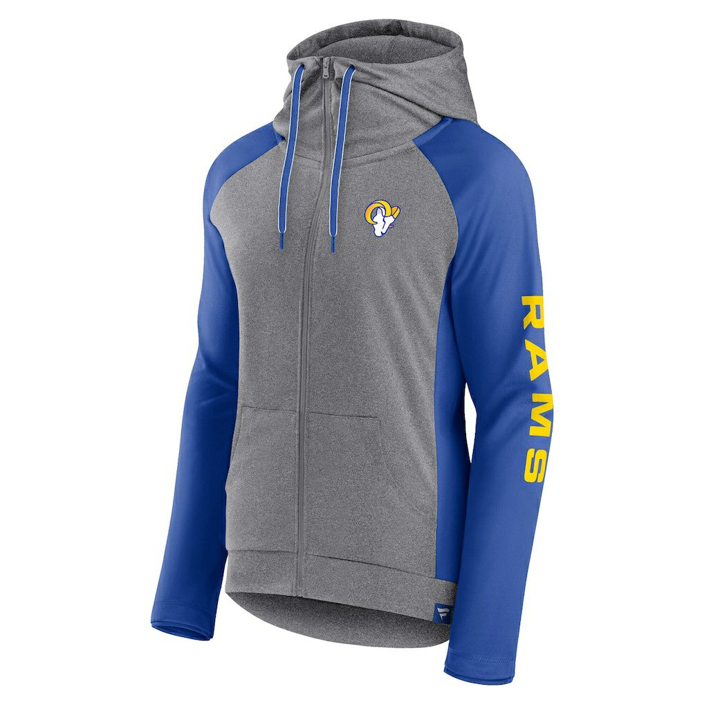 Los Angeles Rams Women's Blind Side Lightweight Full-Zip Hoodie | NFL US