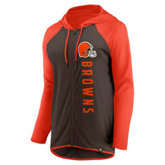 Cleveland Browns Women's Forever Fan Full-Zip Hoodie | NFL Hot