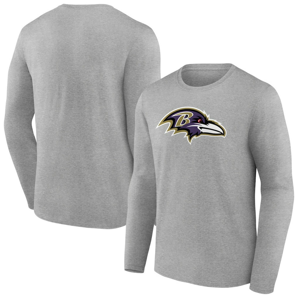Baltimore Ravens Primary Team Logo Long Sleeve T-Shirt | NFL Near me