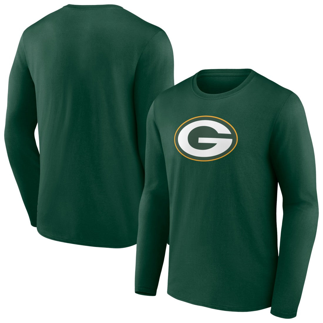 Green Bay Packers Primary Team Logo Long Sleeve T-Shirt | NFL Online