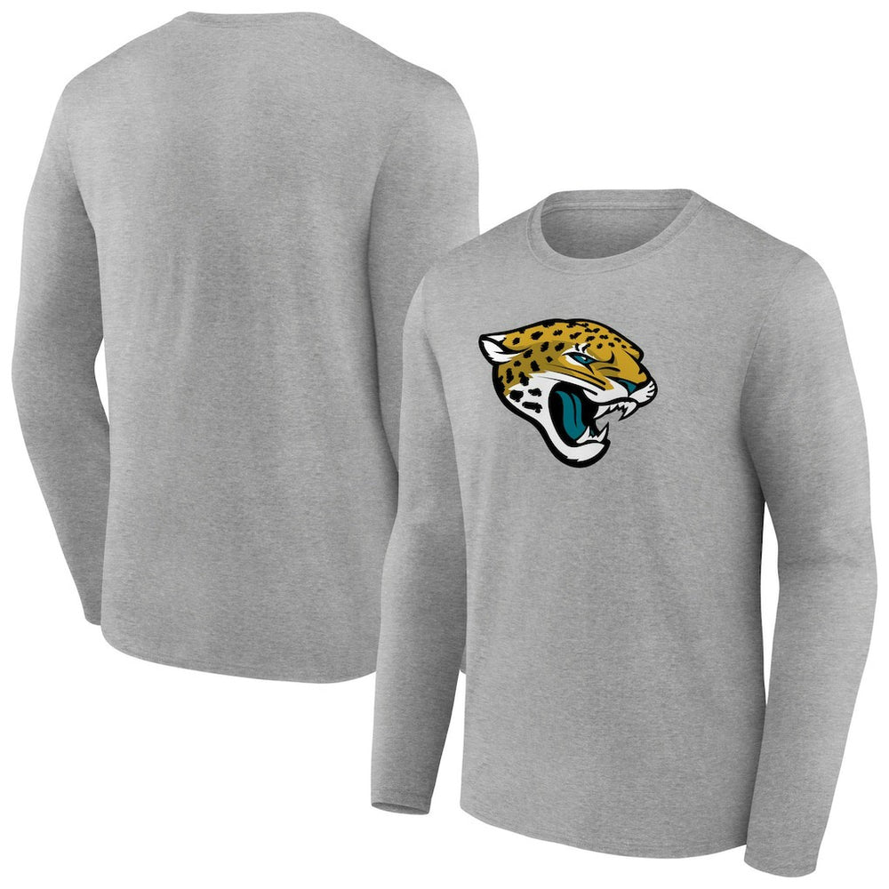Jacksonville Jaguars Primary Team Logo Long Sleeve T-Shirt | NFL New