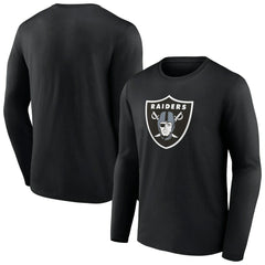 Las Vegas Raiders Primary Team Logo Long Sleeve T-Shirt | NFL Outlet