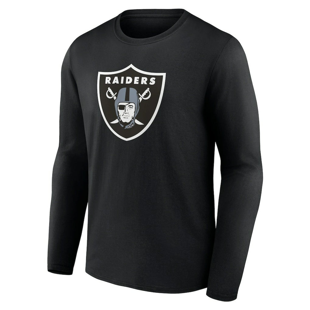 Las Vegas Raiders Primary Team Logo Long Sleeve T-Shirt | NFL Outlet