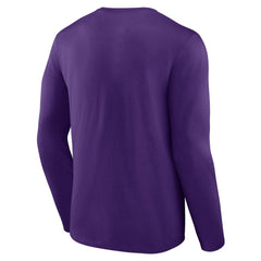 Minnesota Vikings Primary Team Logo Long Sleeve T-Shirt | NFL Hot