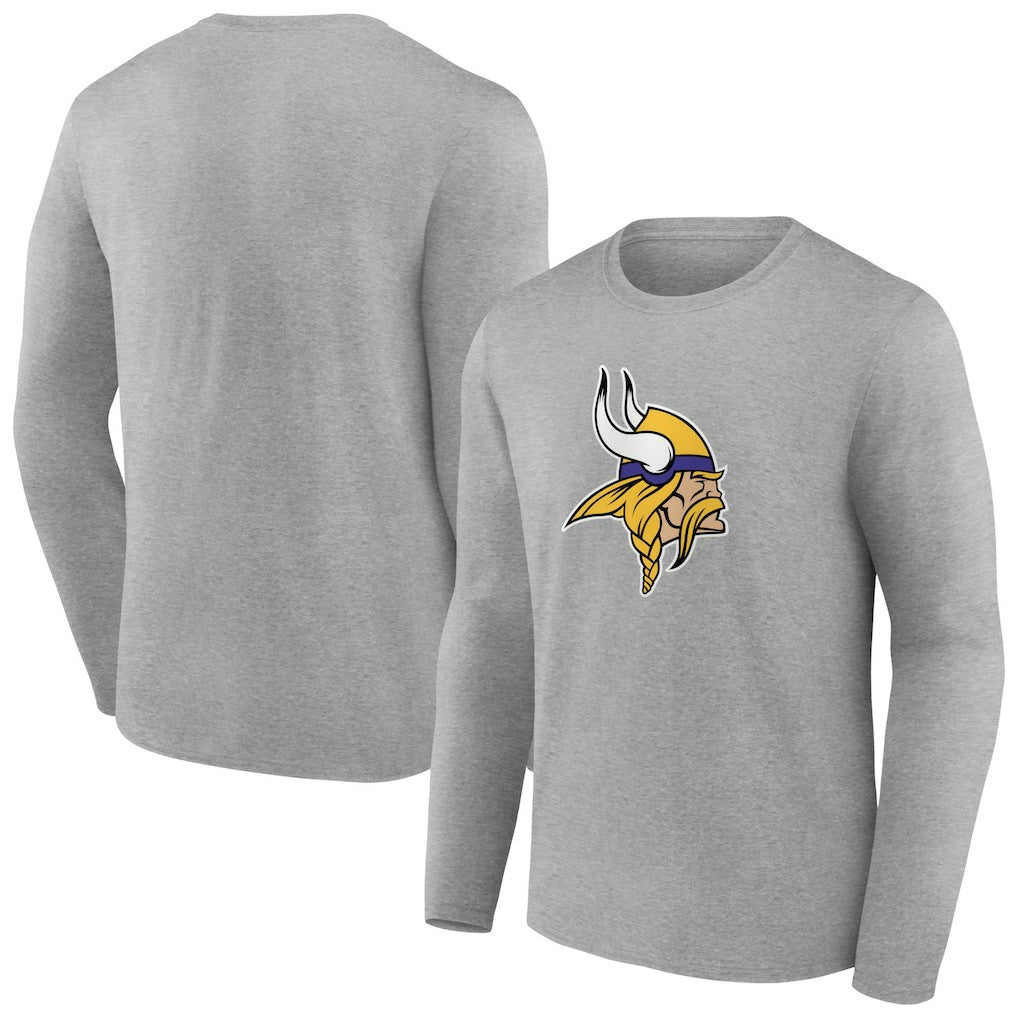 Minnesota Vikings Primary Team Logo Long Sleeve T-Shirt | NFL Online