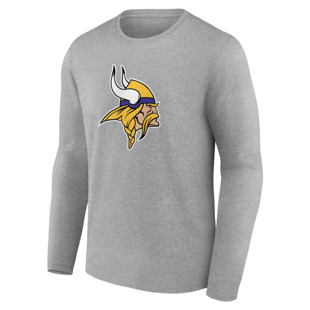 Minnesota Vikings Primary Team Logo Long Sleeve T-Shirt | NFL Online