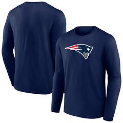 New England Patriots Primary Team Logo Long Sleeve T-Shirt | NFL Outlet