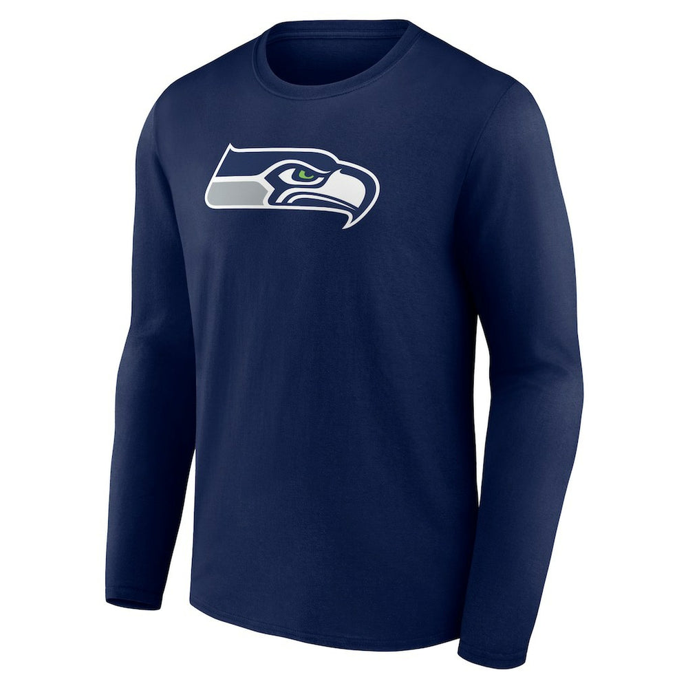 Seattle Seahawks Primary Team Logo Long Sleeve T-Shirt | NFL Hot