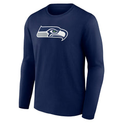 Seattle Seahawks Primary Team Logo Long Sleeve T-Shirt | NFL Hot