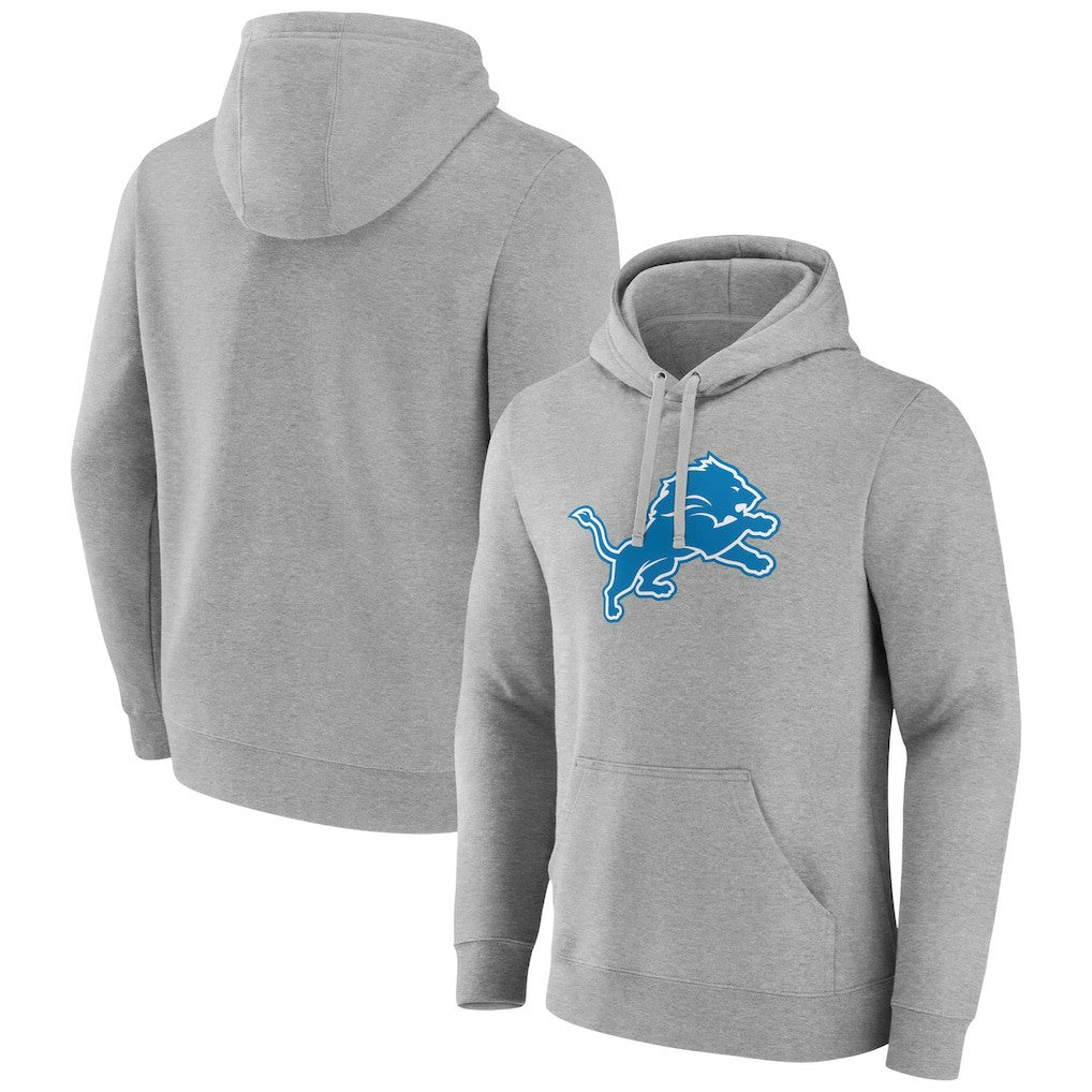 Detroit Lions Primary Team Logo Fitted Pullover Hoodie | NFL Outlet