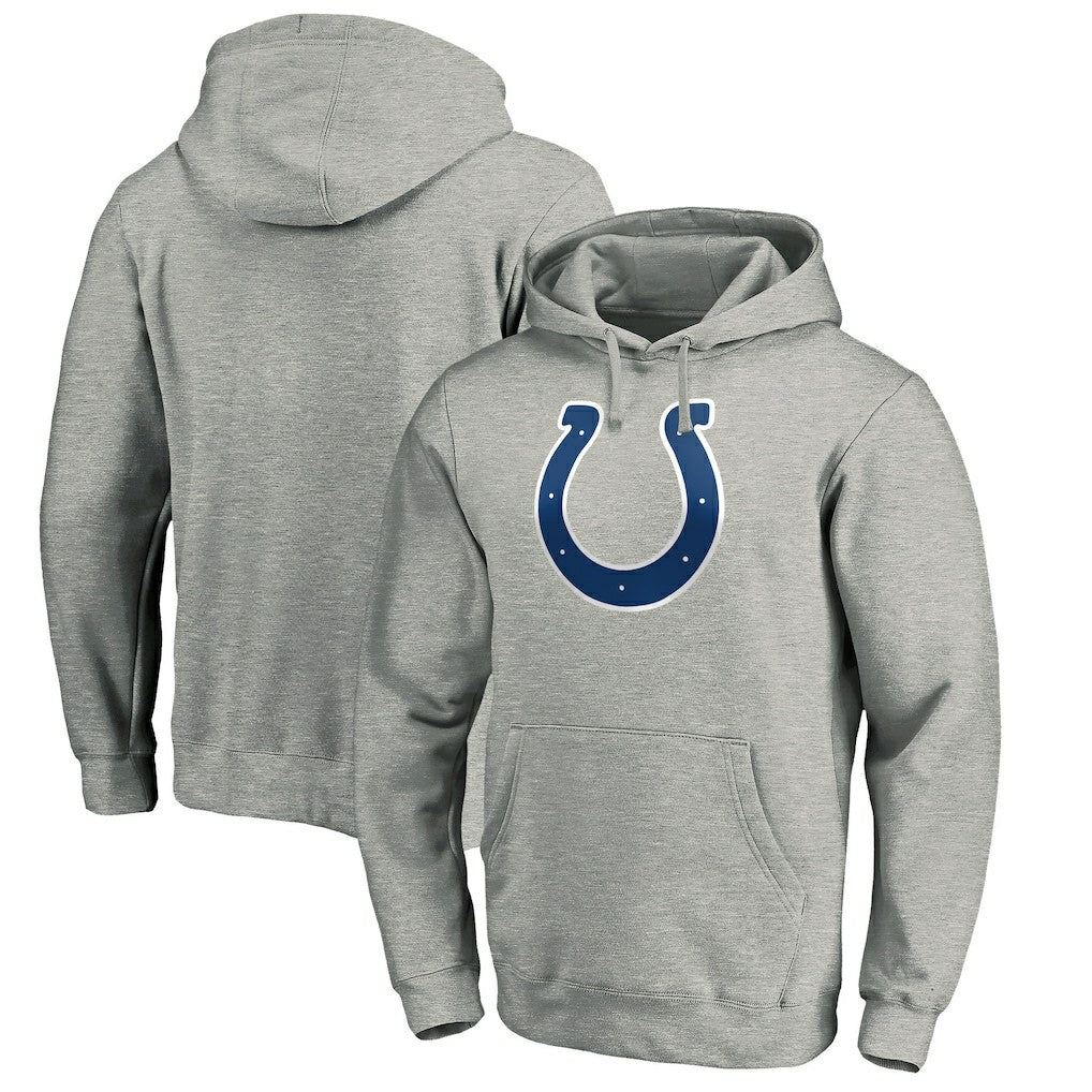 Indianapolis Colts Primary Team Logo Fitted Pullover Hoodie | NFL On sale