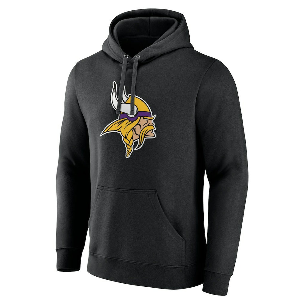 Minnesota Vikings Primary Team Logo Fitted Pullover Hoodie | NFL Near me