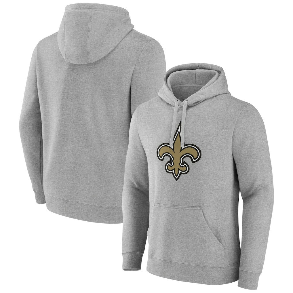 New Orleans Saints Primary Team Logo Fitted Pullover Hoodie | NFL New