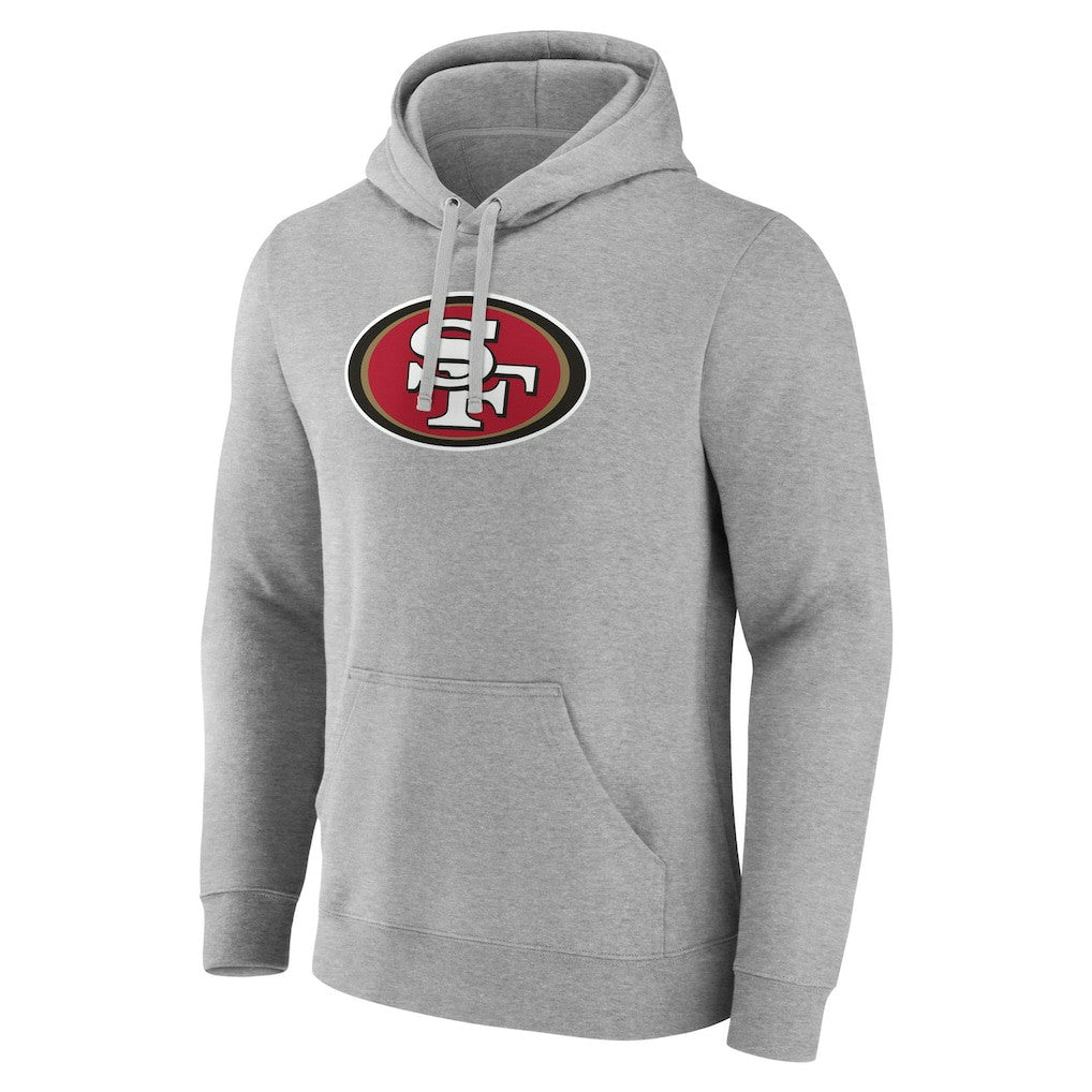 San Francisco 49ers Primary Team Logo Fitted Pullover Hoodie | NFL Hot