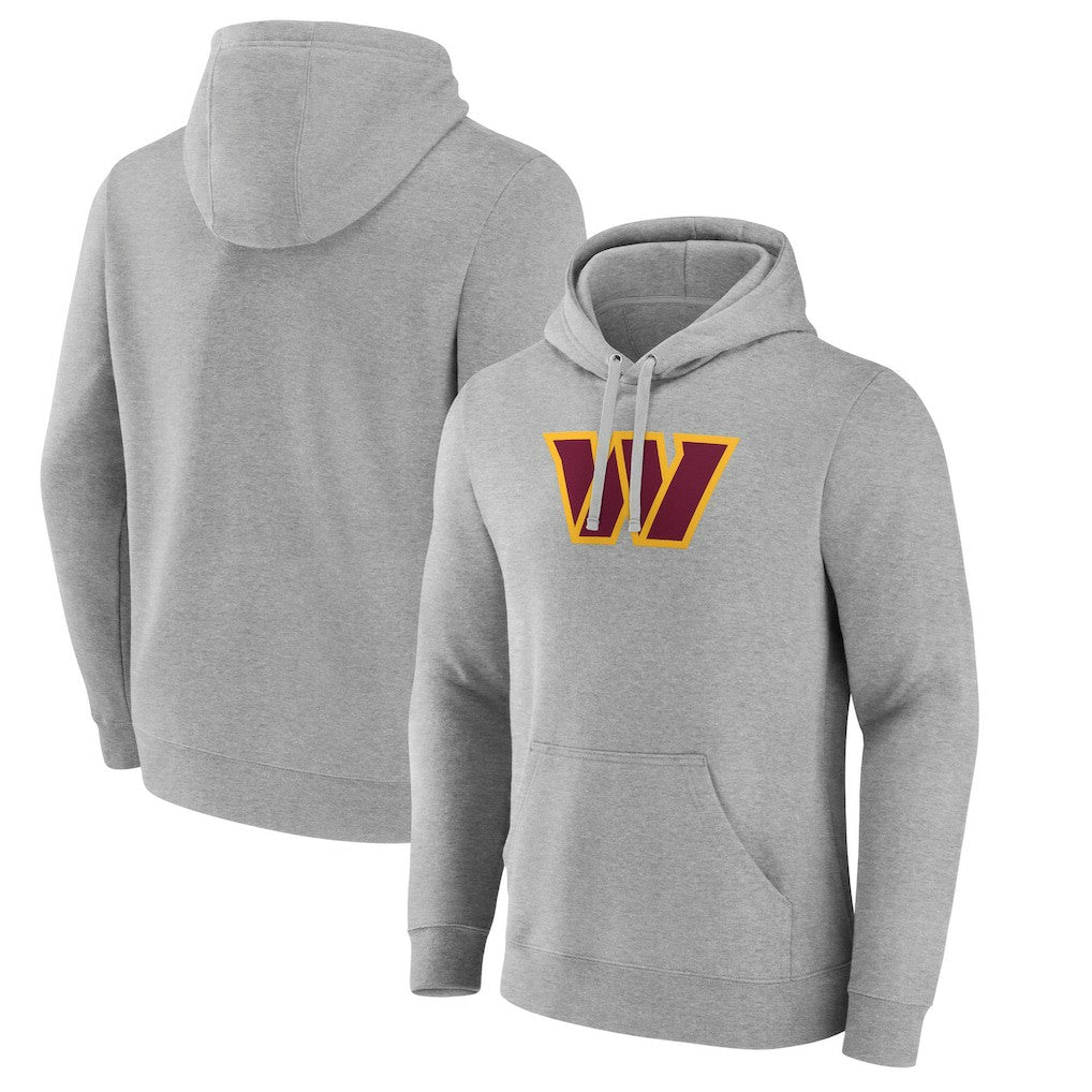 Washington Commanders Primary Team Logo Fitted Pullover Hoodie | NFL Outlet