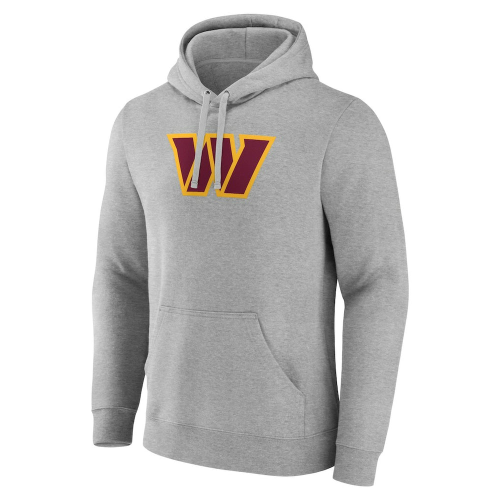 Washington Commanders Primary Team Logo Fitted Pullover Hoodie | NFL Outlet