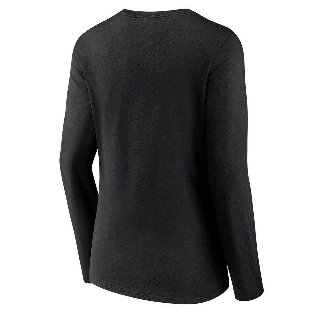 Washington Commanders Women's Primary Team Logo Long Sleeve V-Neck T-Shirt | NFL Sale