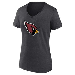 Arizona Cardinals Women's Primary Logo V-Neck T-Shirt | NFL Outlet