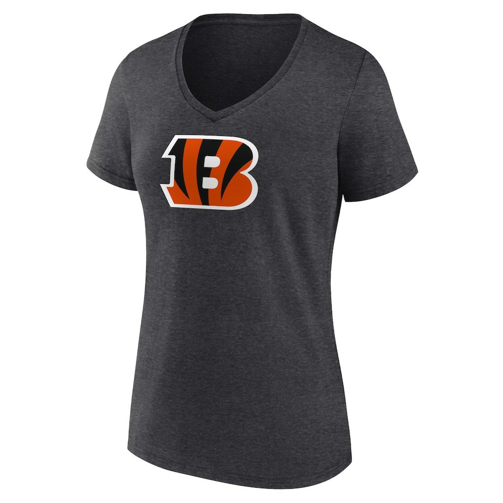 Cincinnati Bengals Women's Primary Team Logo V-Neck T-Shirt | NFL Near me
