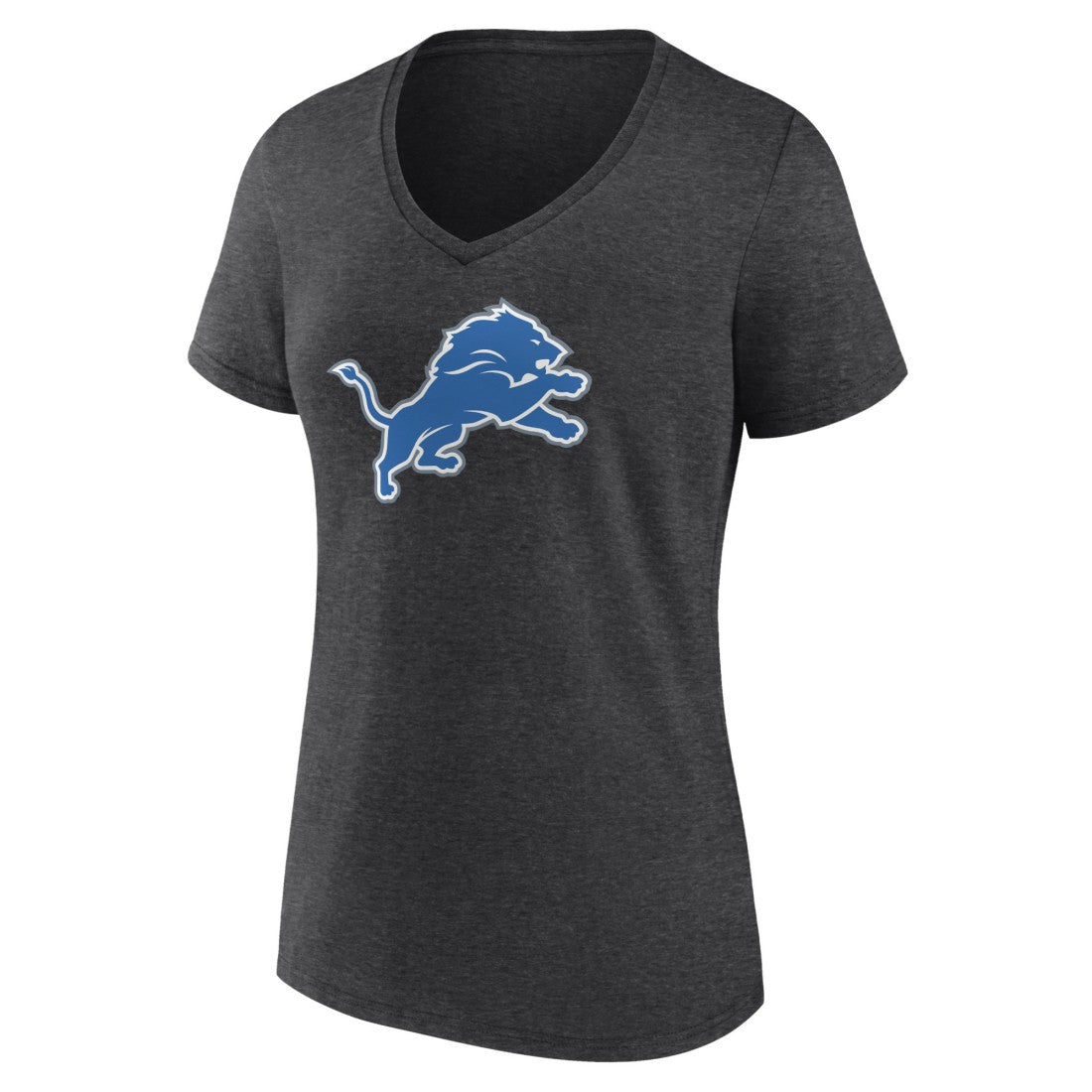 Detroit Lions Women's Primary Team Logo V-Neck T-Shirt | NFL Online