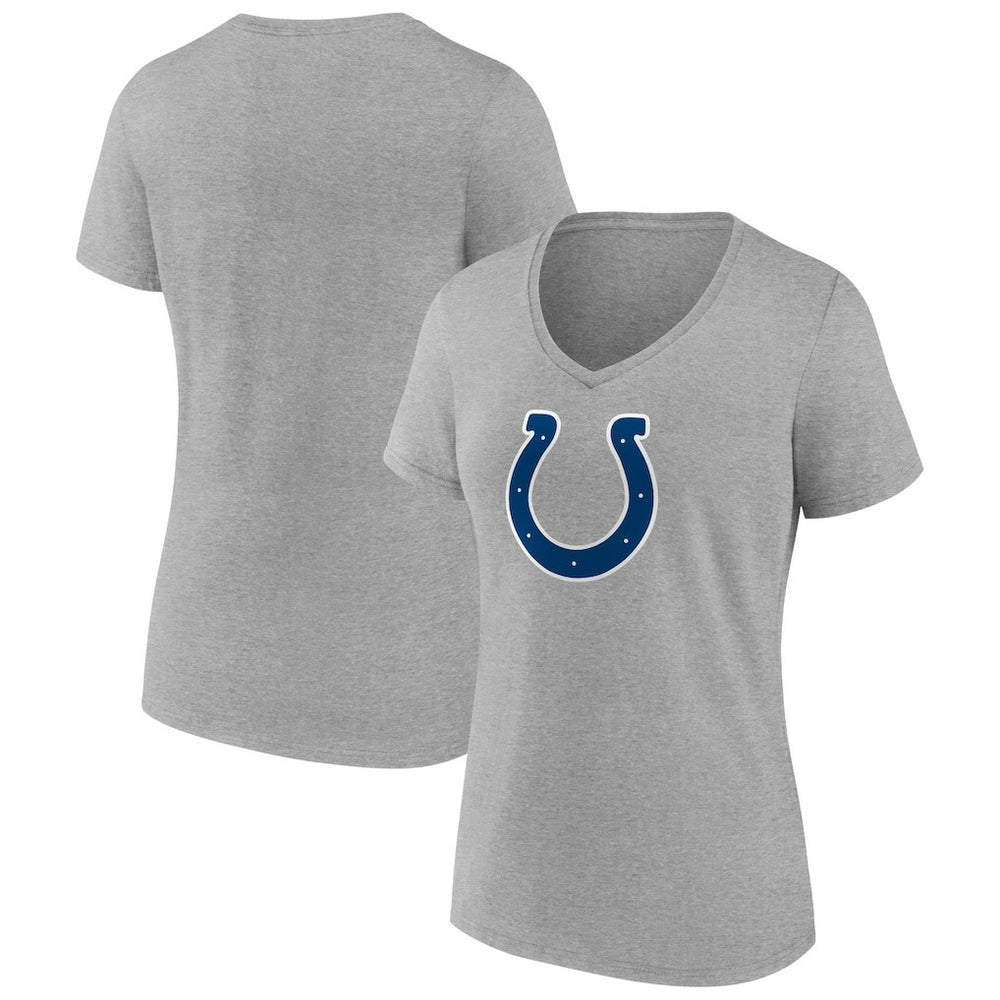 Indianapolis Colts Women's Primary Team Logo V-Neck T-Shirt | NFL Hot