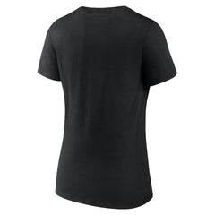 Las Vegas Raiders Women's Primary Team Logo V-Neck T-Shirt | NFL Outlet