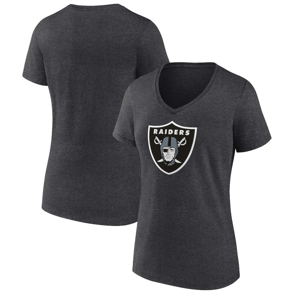 Las Vegas Raiders Women's Primary Team Logo V-Neck T-Shirt | NFL Near me
