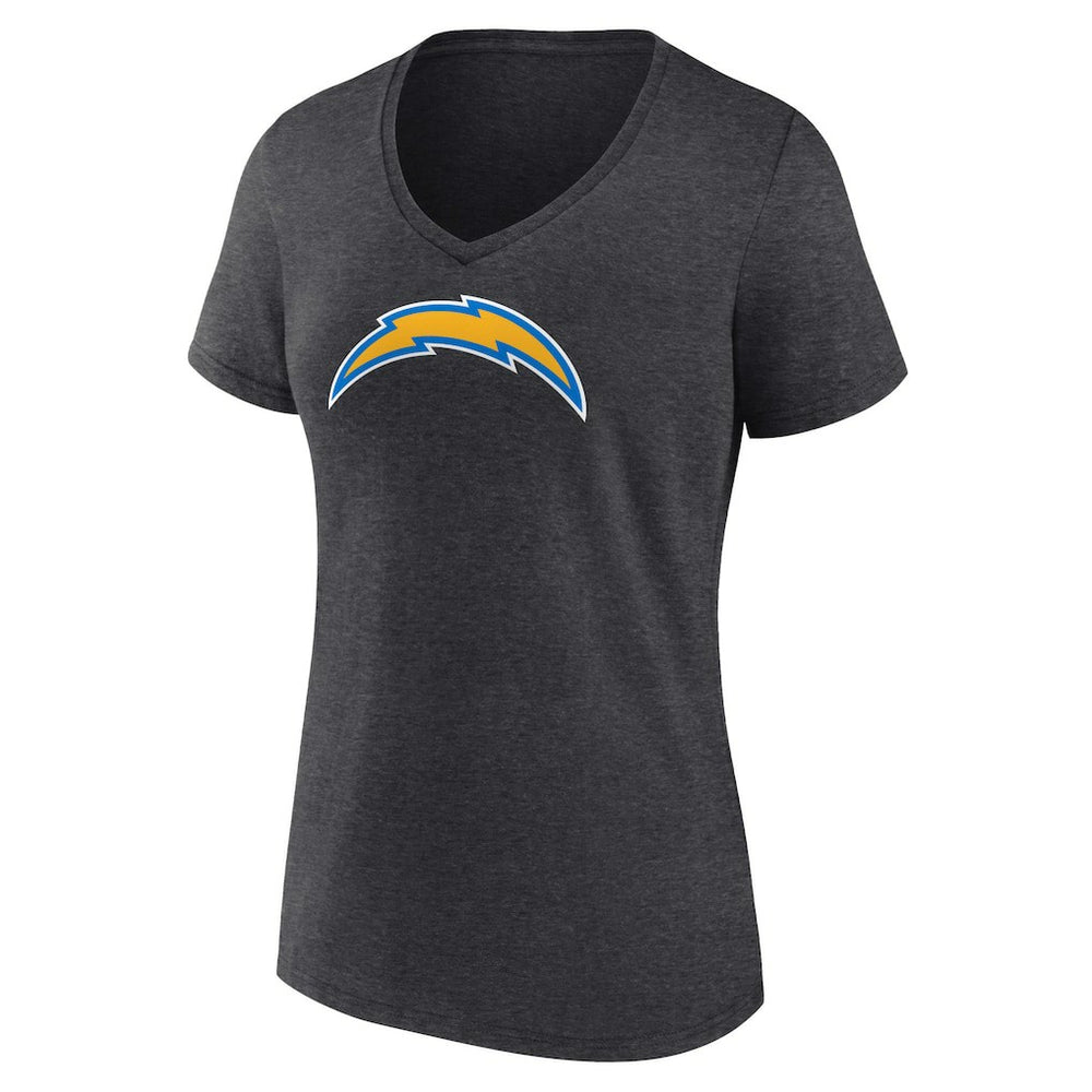 Los Angeles Chargers Women's Primary Team Logo V-Neck T-Shirt | NFL New