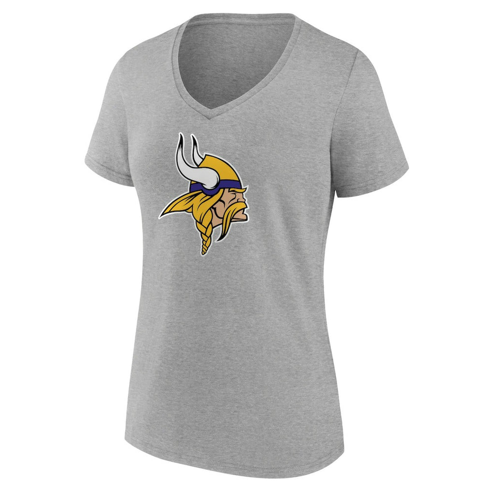 Minnesota Vikings Women's Primary Team Logo V-Neck T-Shirt | NFL Near me