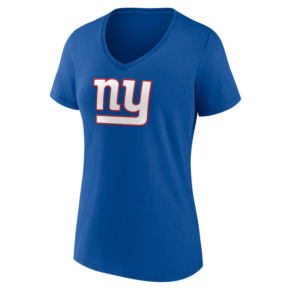 New York Giants Women's Primary Team Logo V-Neck T-Shirt | NFL Sale