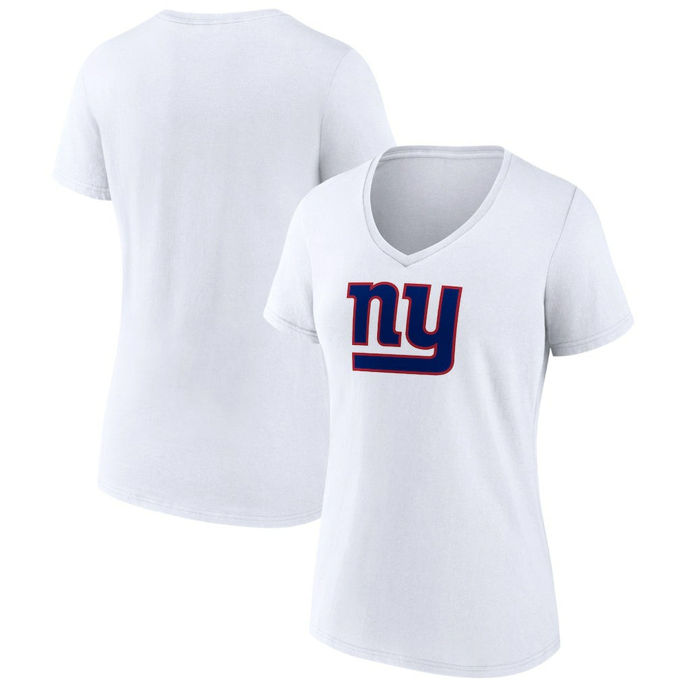 New York Giants Women's Primary Team Logo V-Neck T-Shirt | NFL US