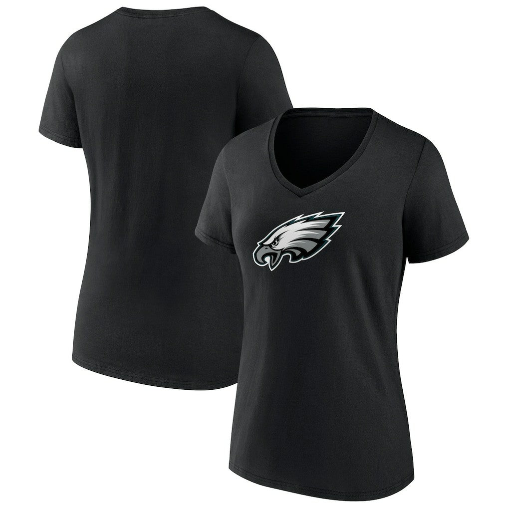 Philadelphia Eagles Women's Primary Team Logo V-Neck T-Shirt | NFL US