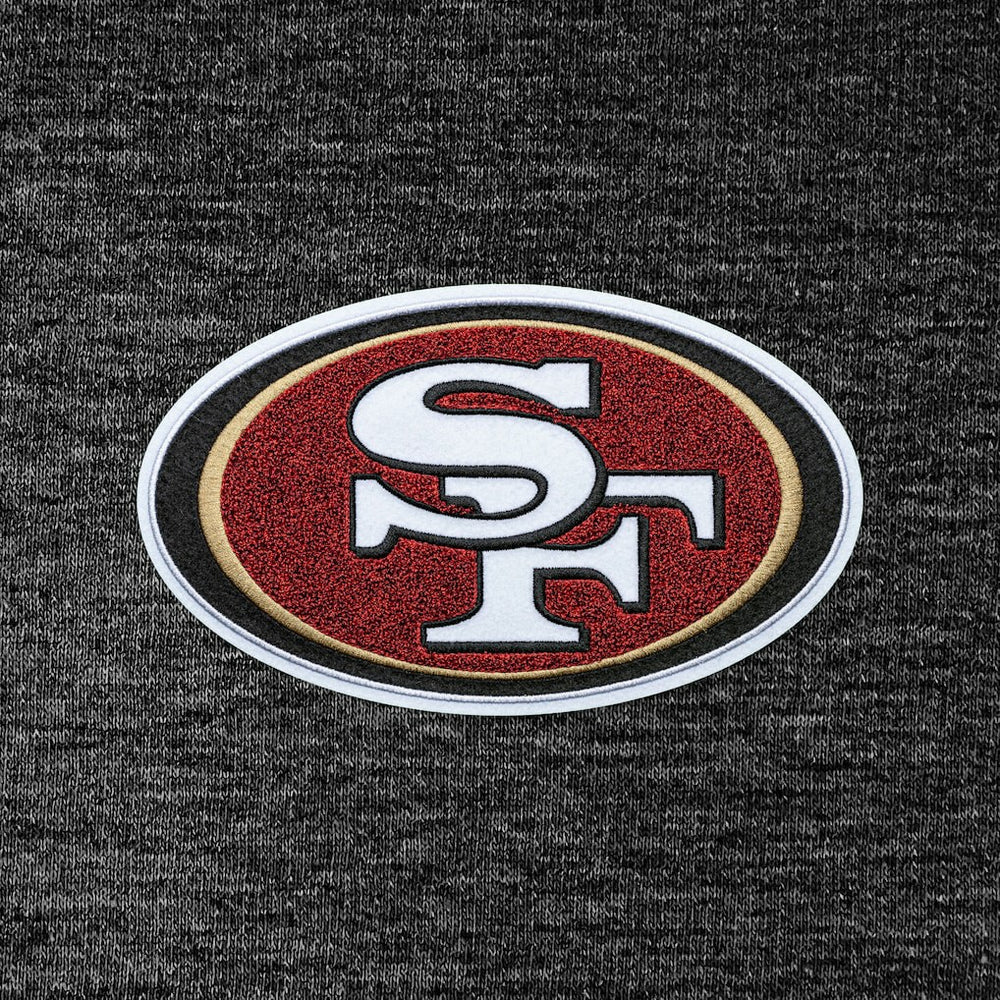 San Francisco 49ers Antigua Action Chenille Pullover Hoodie | NFL Outlet