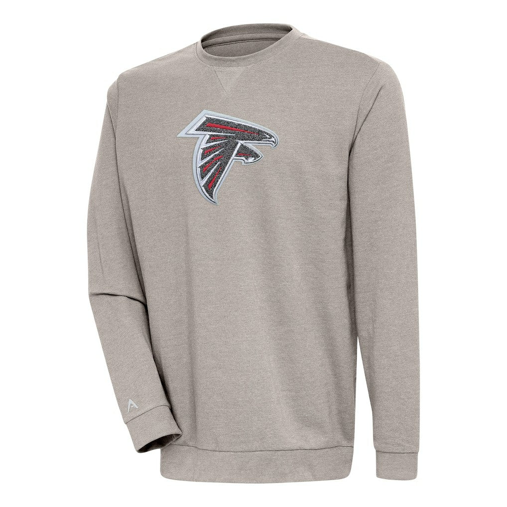 Atlanta Falcons Antigua Reward Chenille Pullover Crewneck Sweatshirt | NFL Discount