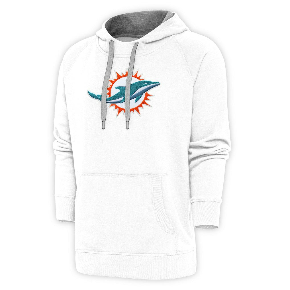 Miami Dolphins Antigua Victory Chenille Pullover Hoodie | NFL On sale